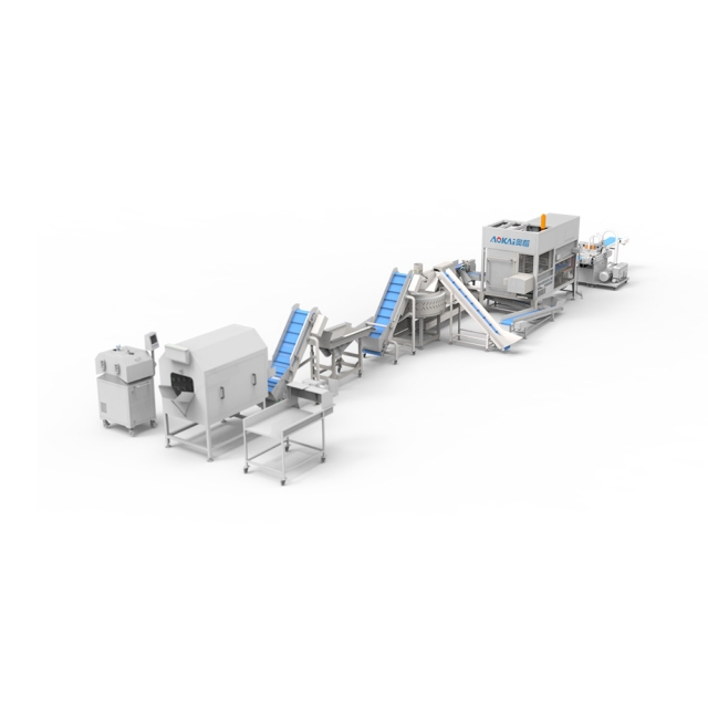 Automatic bagging production line